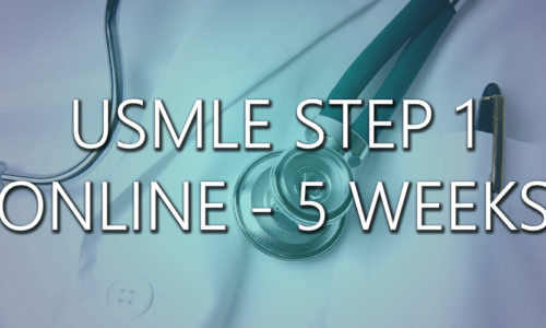 USMLE Step 1 – Online 5 Weeks