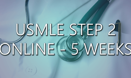 USMLE Step 2 – Online 5 Weeks