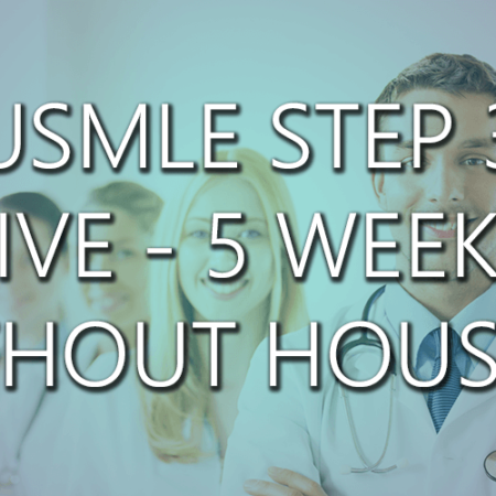 USMLE Step 3 – Live 5 Weeks without Housing